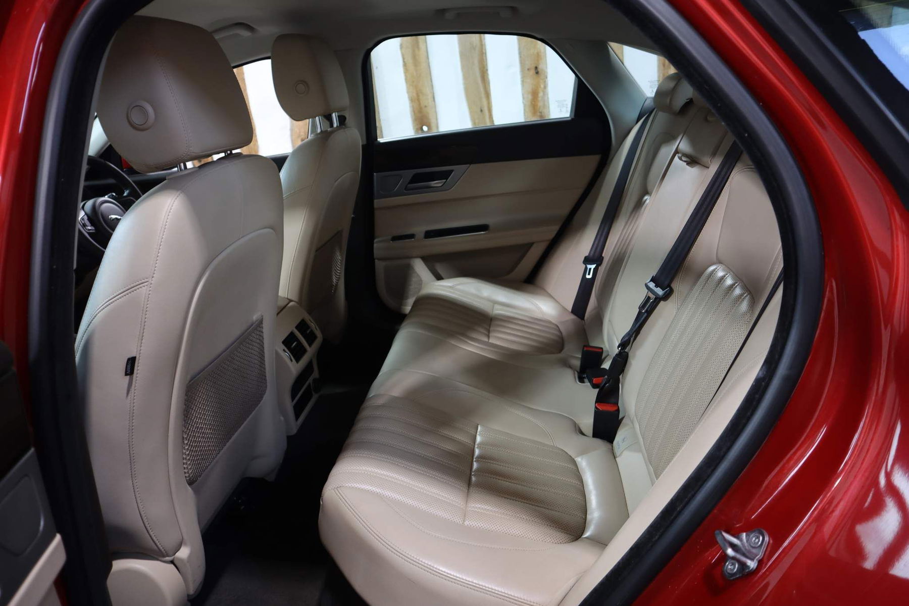 How to Fold Jaguar XF Rear Seats